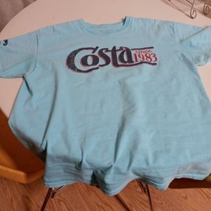 Costa size large tshirt